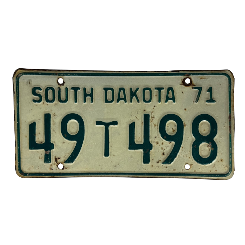 Tablica rejestracyjna South Dakota Tablica rejestracyjna South Dakota
