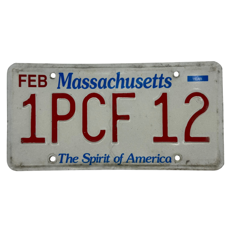 Plaque d'immatriculation du Massachusetts Plaque d'immatriculation du Massachusetts