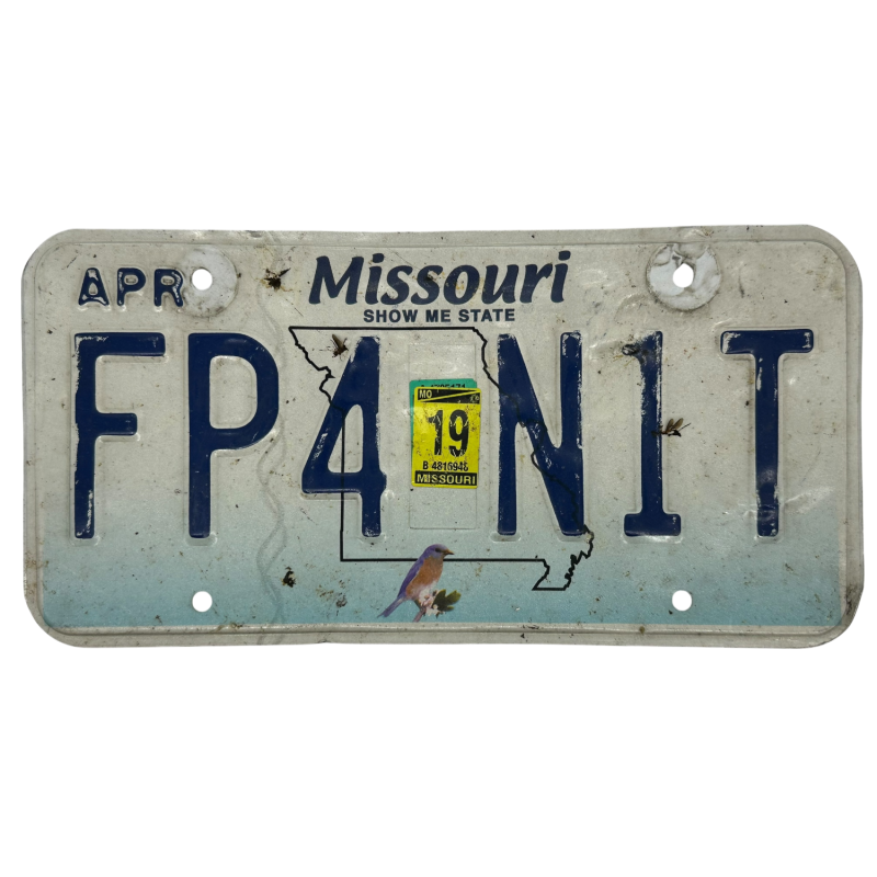 Missouri valstybinio numerio ženklas