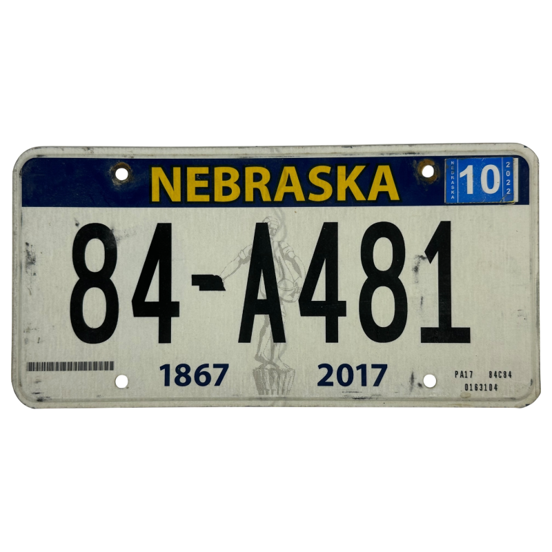 ŠPZ Nebraska ŠPZ Nebraska
