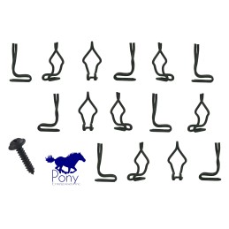 Door Panel Mounting Kit Deluxe 71-73