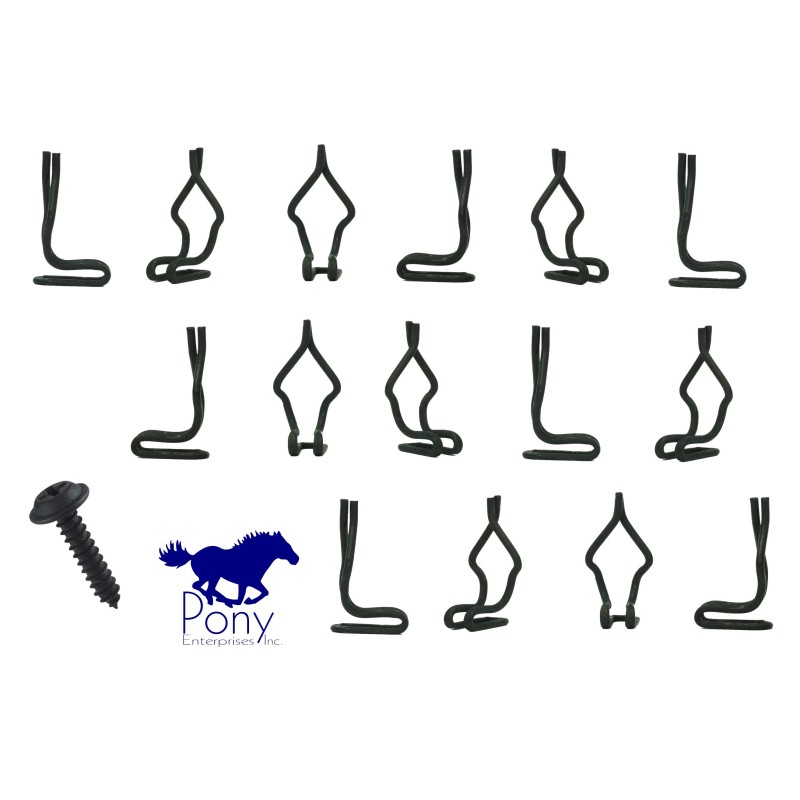 Door Panel Mounting Kit Deluxe 71-73