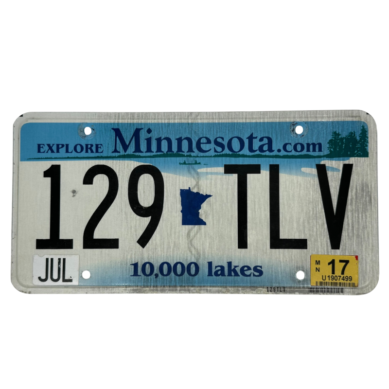Minnesota valstybinio numerio ženklas Minnesota valstybinio numerio ženklas