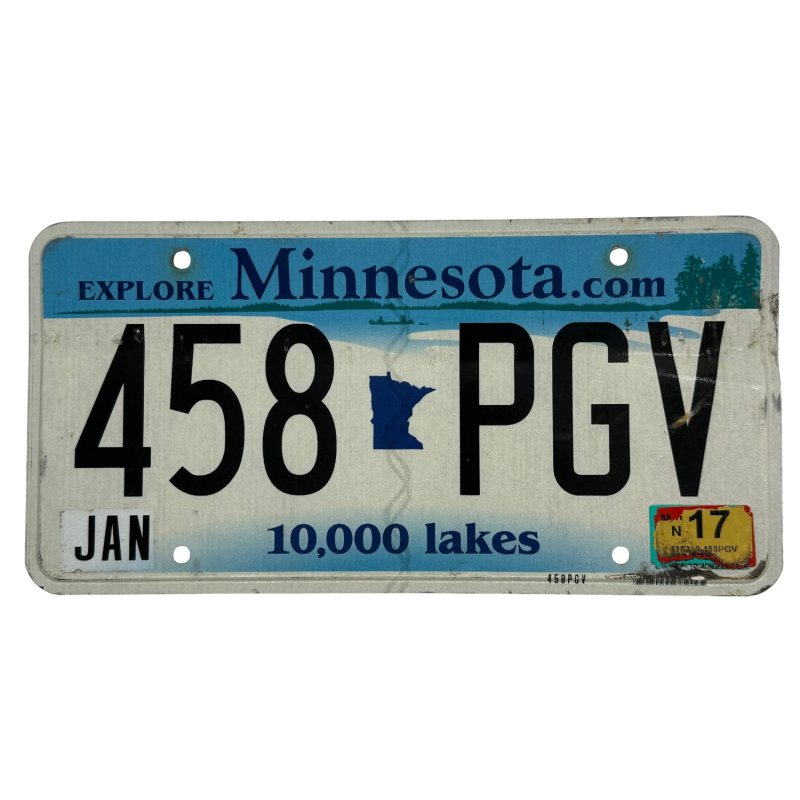 Minnesota valstybinio numerio ženklas Minnesota valstybinio numerio ženklas