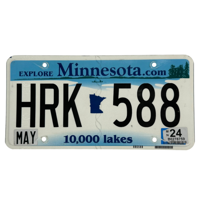 Minnesota valstybinio numerio ženklas Minnesota valstybinio numerio ženklas