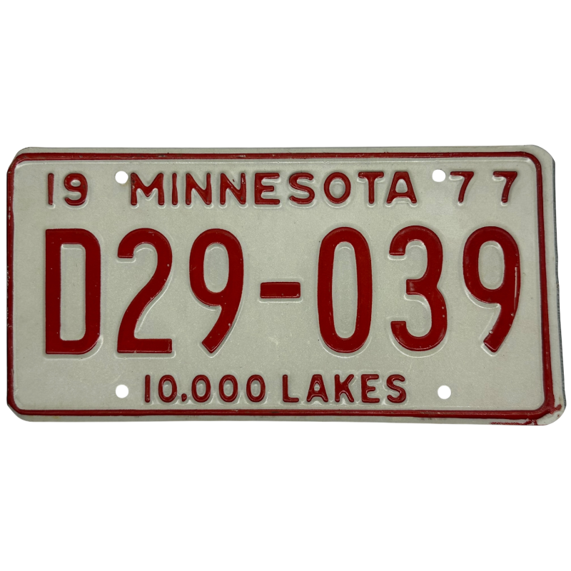 Minnesota valstybinio numerio ženklas Minnesota valstybinio numerio ženklas