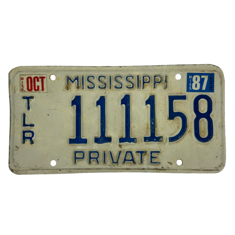 Placa de Mississippi Placa de Mississippi