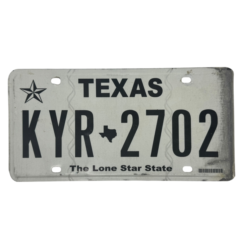 Texas valstybinio numerio ženklas Texas valstybinio numerio ženklas