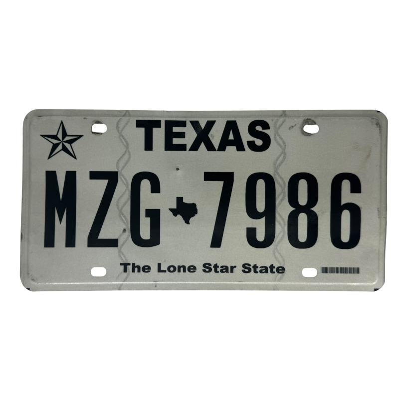 Texas valstybinio numerio ženklas Texas valstybinio numerio ženklas