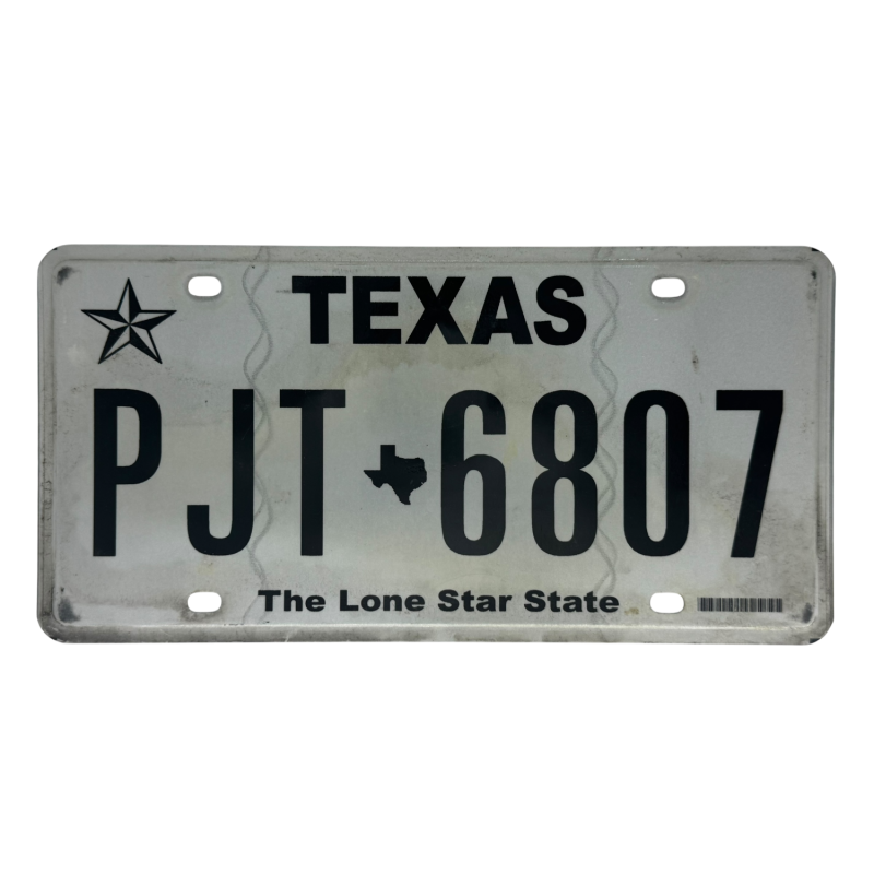 Texas Nummernschild Texas Nummernschild