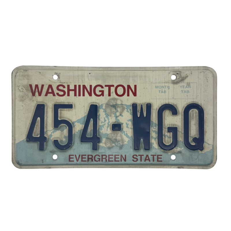 Washington valstybinio numerio ženklas Washington valstybinio numerio ženklas