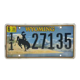 ŠPZ Wyoming