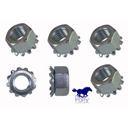 Piulițe de fixare pentru amortizor și carburator 64-66