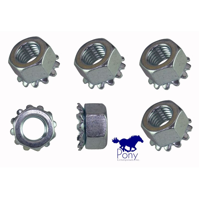 Amortizatoriaus ir karbiuratoriaus tvirtinimo veržlės 64-66