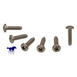 Head Light Ring Stainless Screws (6) 64-73