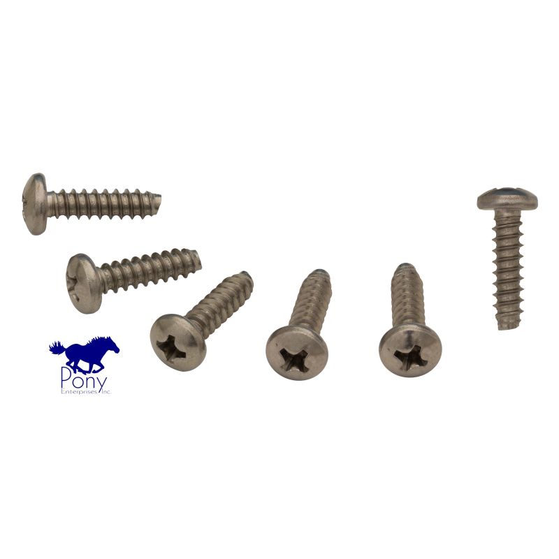 Headlight bezel mounting screws for lamp bowl 64-73