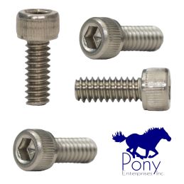 Inside Door Handle & Window Crank Screws (4 pcs) Stainless 65-66