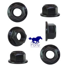 Shock Tower Nuts Black 67-73