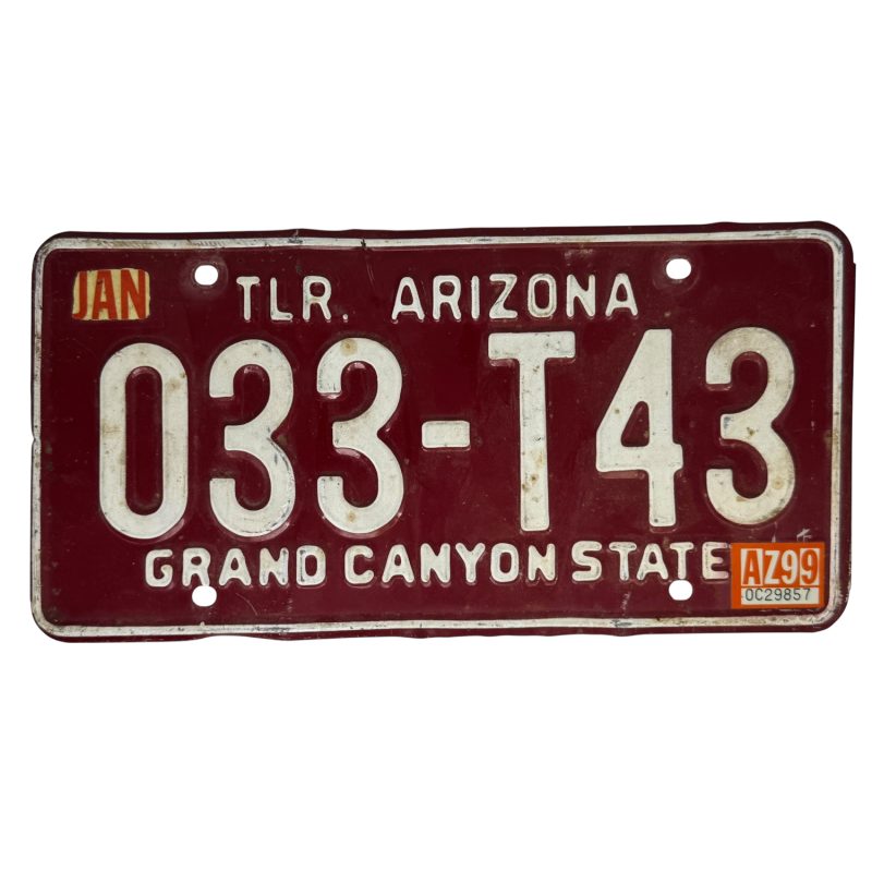 Tablica rejestracyjna Arizona Tablica rejestracyjna Arizona