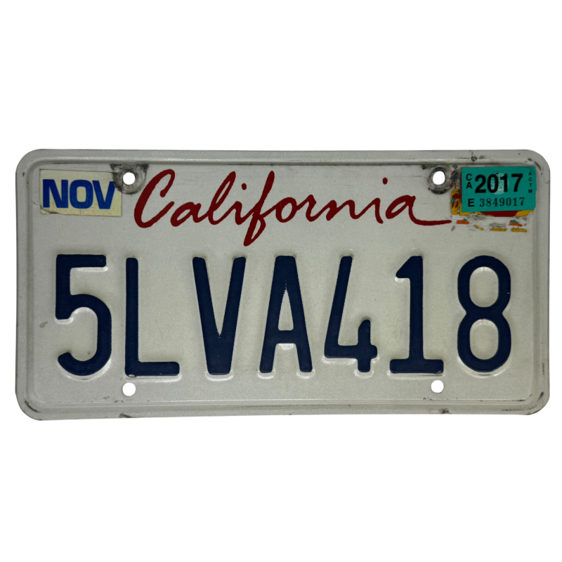 Targa della California Targa della California
