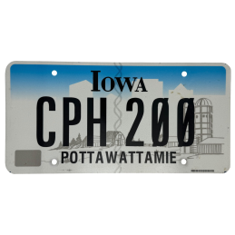 Placa de Iowa