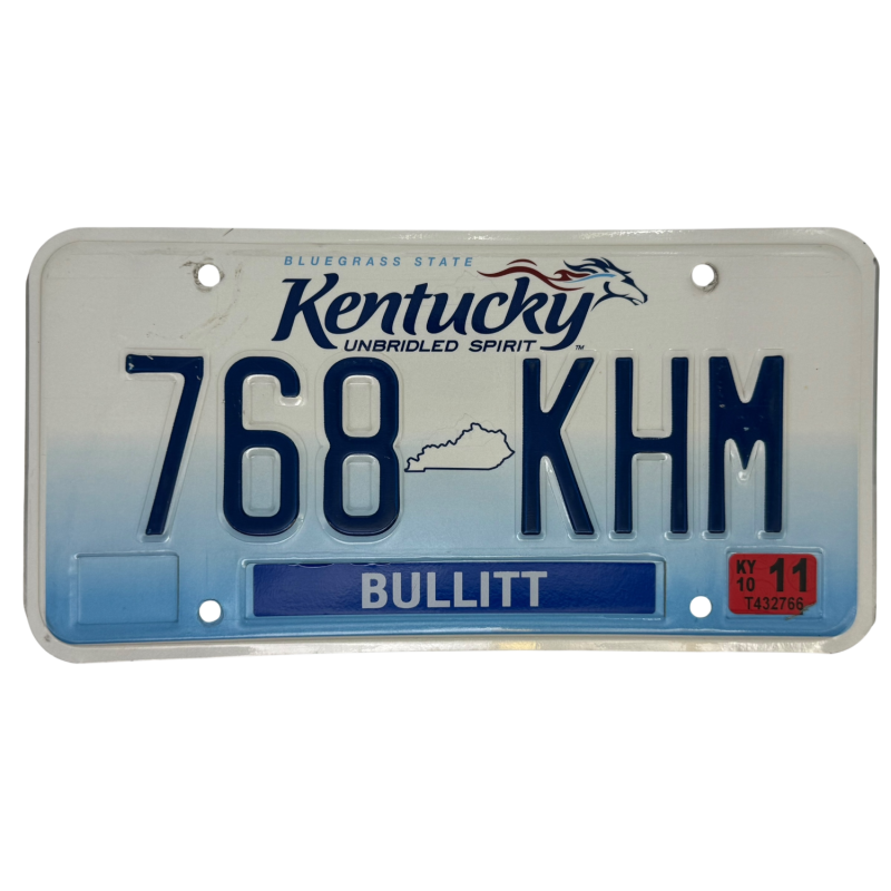Tablica rejestracyjna Kentucky Tablica rejestracyjna Kentucky