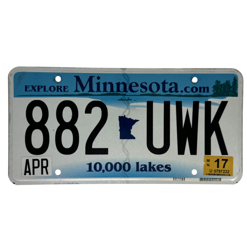 Minnesota valstybinio numerio ženklas Minnesota valstybinio numerio ženklas