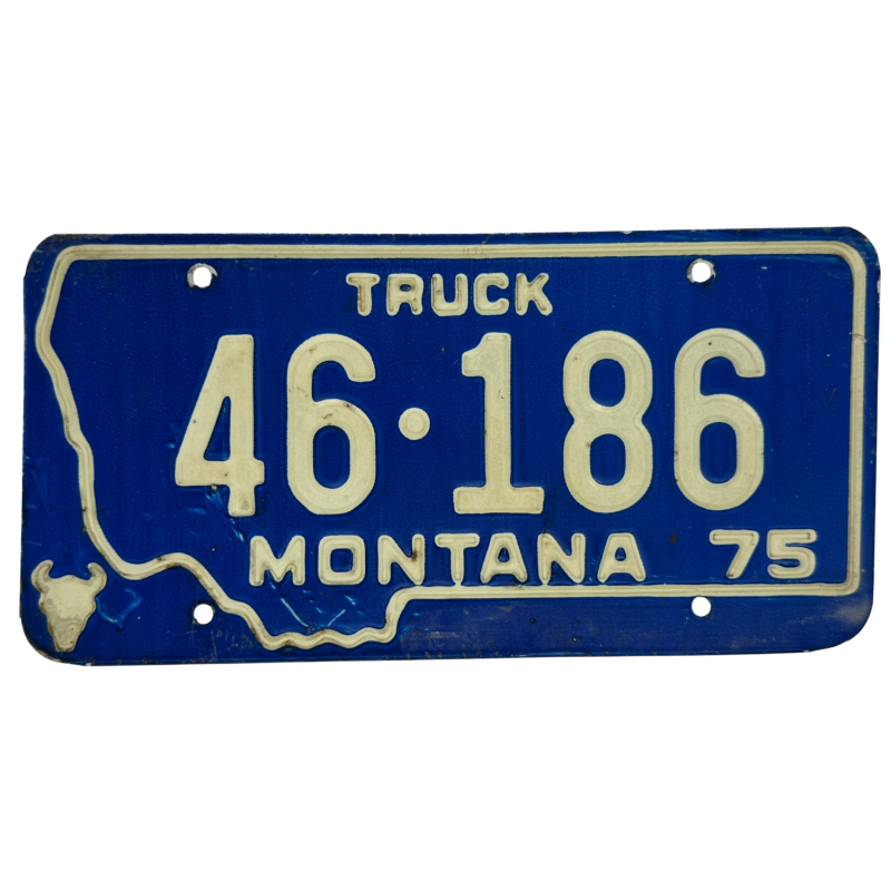 Montana license plate Montana license plate