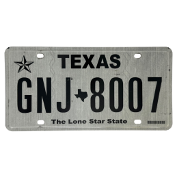 Texas Nummernschild