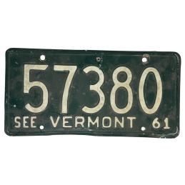 Vermont Nummernschild