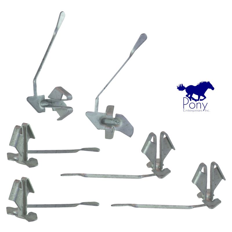 Universal press-on slat clips 67-73