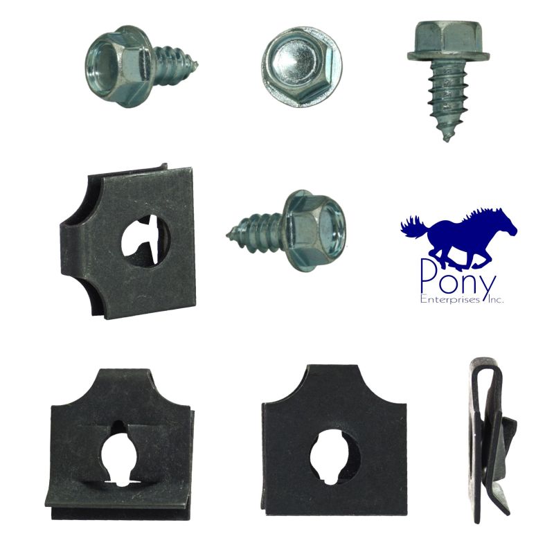 Radiator guard installation kit 67