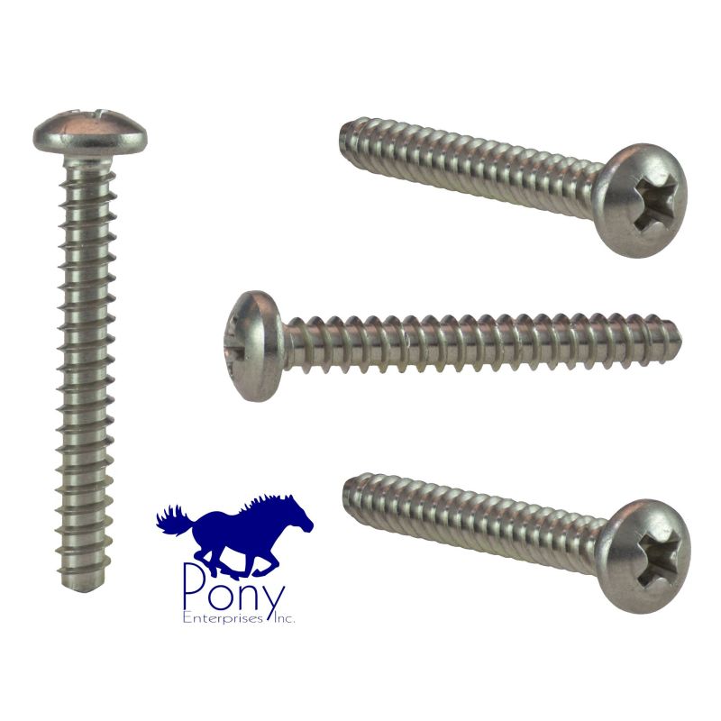 Vis pour le verre du feu de recul 4pcs 69-70