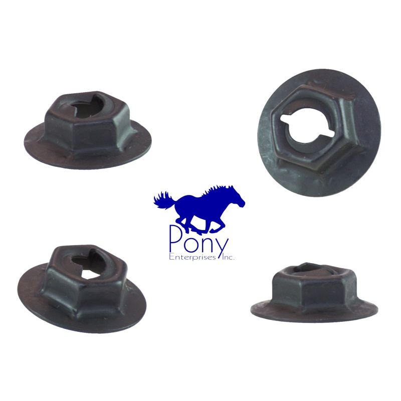 Rear marker reflector bezel nuts 4pcs 68