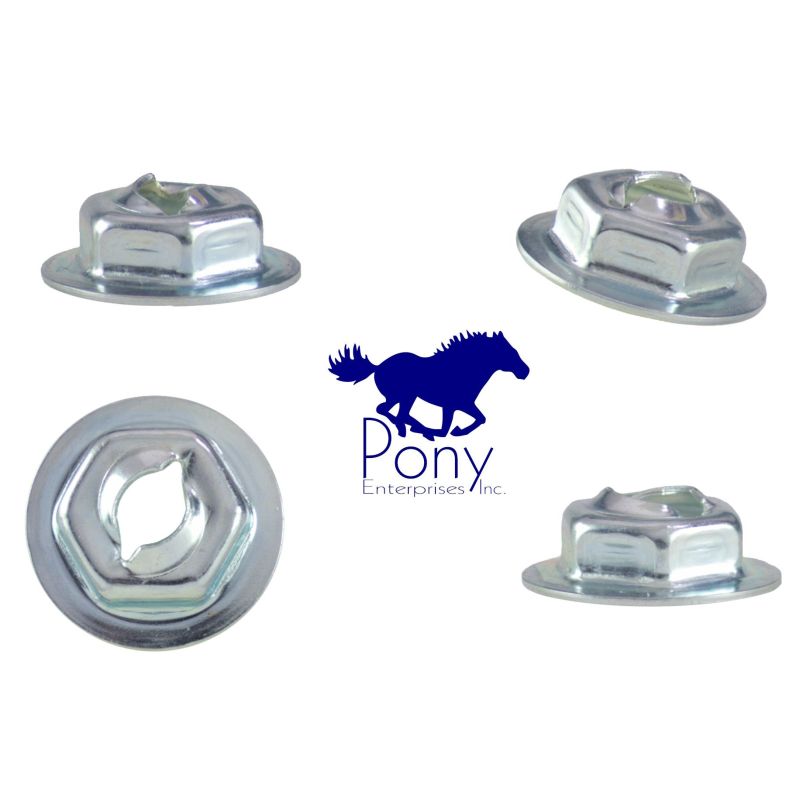 Rear marker light nuts (4) 71-73