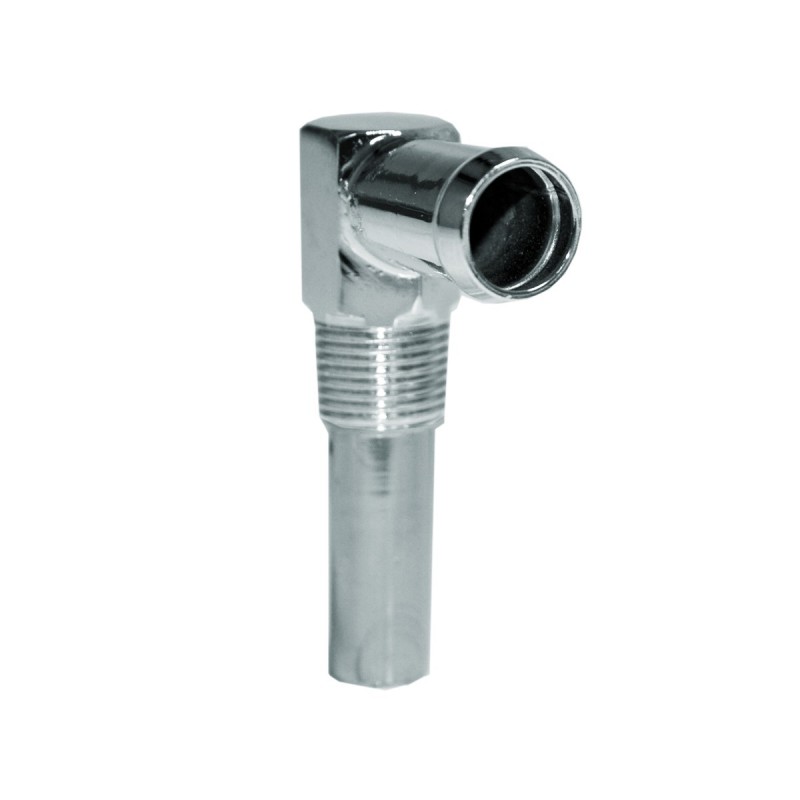 Conector apă galerie admisie - crom, bloc mic 64-73