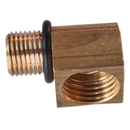 Transmisinės alyvos aušintuvo linijos jungtis NPSM, 90° kampu 64-73