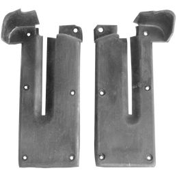 Garnituri de sticlă triunghiulare pe stâlpul aripului „B” 64-66 CP/CV