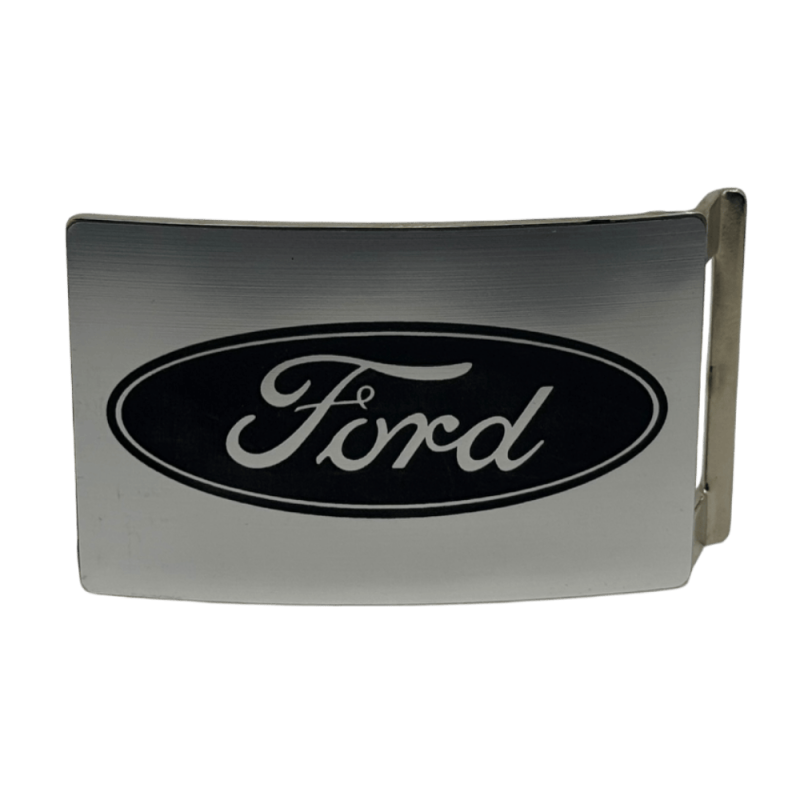 Cataramă pentru curea Ford – Oval Clasic Cromat