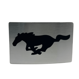 Boucle de ceinture Ford Mustang – Poney courant minimaliste
