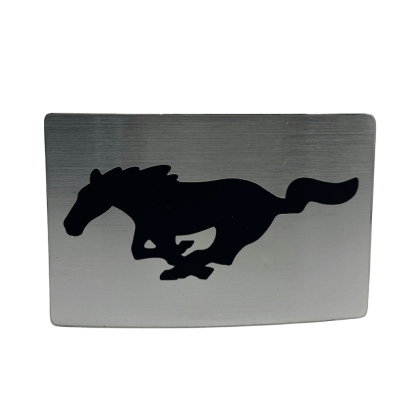 Gürtelschnalle Ford Mustang – Minimalistisches Running Pony