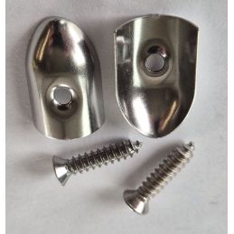 1965 - 1973 Ford Mustang Cabrio Endkappen Abdeckung Keder / 541A00-1K Pony Enterprises 1178