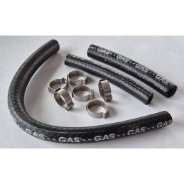 1966 1967 Ford Mustang Kraftstoffschlauchkit 5/16" 8mm / Pony Enterprises 559