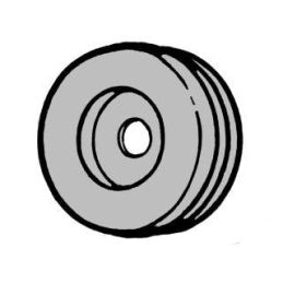 V-8 fuel line adapter/ 3/ 8 " line 67-70