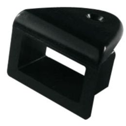 Rear seat latch guide Fastback 65-66