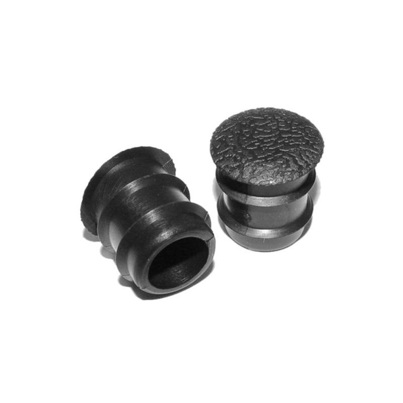 Deluxe door panel plugs/ black, pair 67