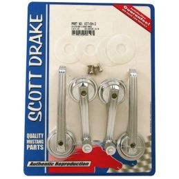 Fenstergriff- und Kurbel-Set, Fastback 65-67