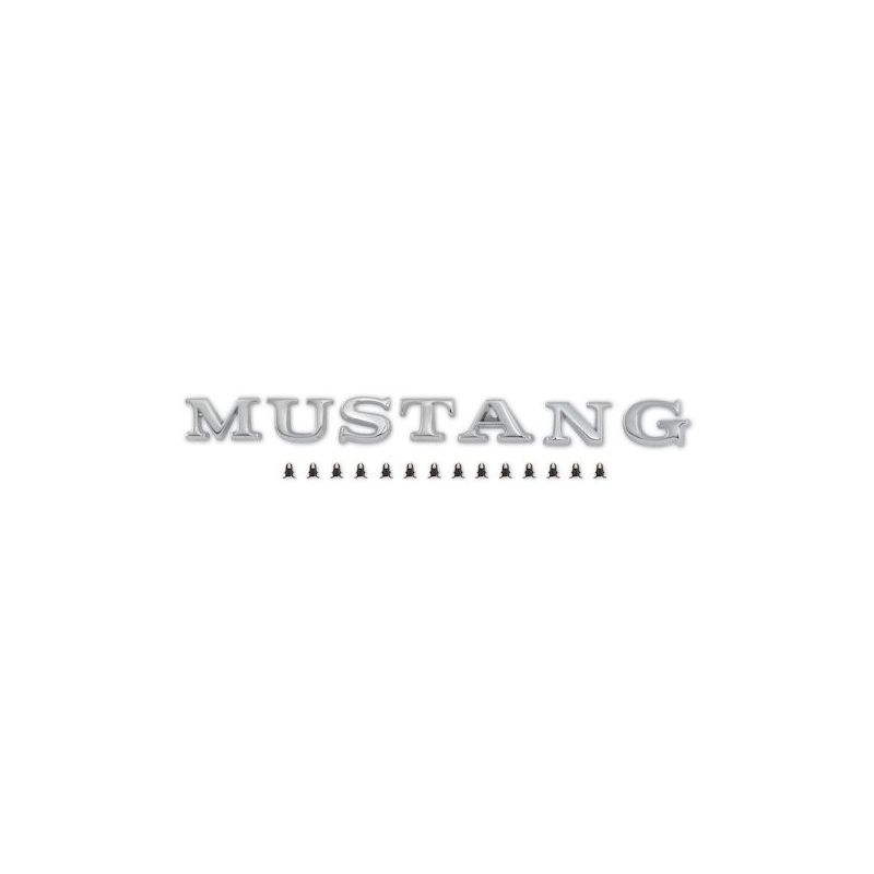 1965 - 1972 Ford Mustang Buchstaben Kofferraumdeckel Kotflügel / C5ZZ-6540282A-G