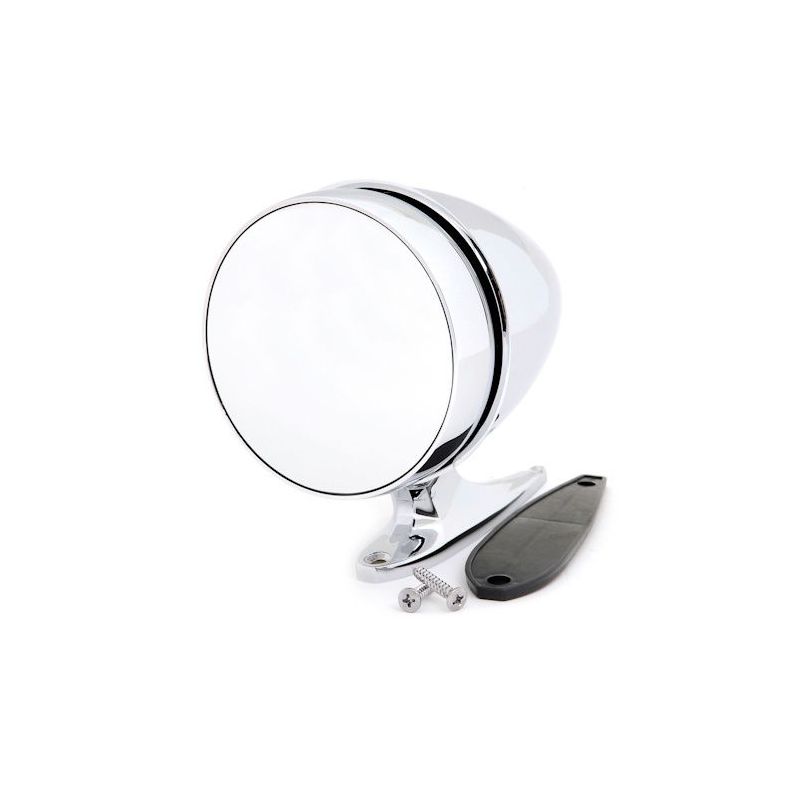 Chrome mirror, Shelby bullet, left