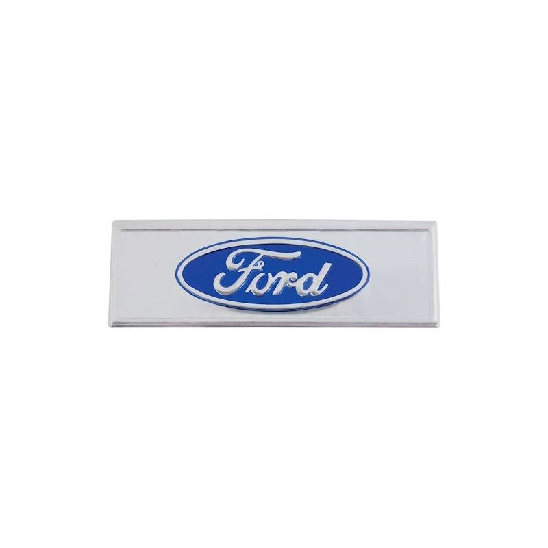 1967 - 1973 Ford Mustang Emblem blau Einstiegsleiste / C7ZZ-6513208-T